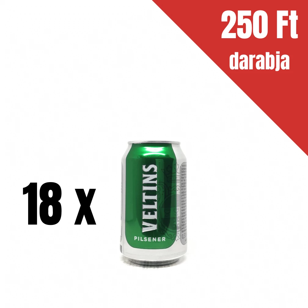 18 x Veltins Pilsener 0,33L  Kizárólag Bolti Átvétellel - Beerselection