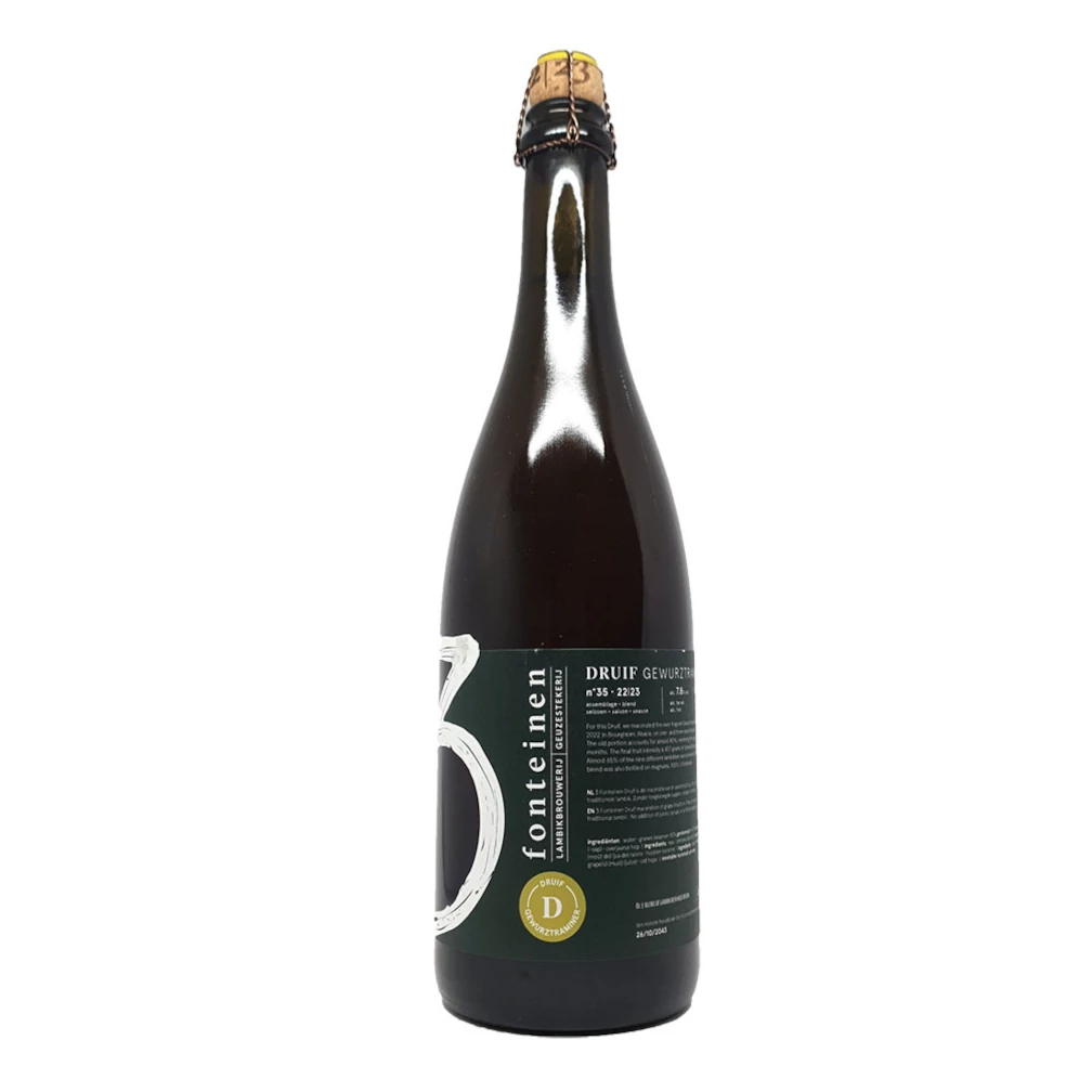 3 Fonteinen Druif Gewurztraminer S2223 B35 0,75L - Beerselection