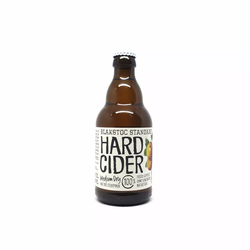 BLAK STOC Standard Hard Cider 4.0%, 20 x 0.33L