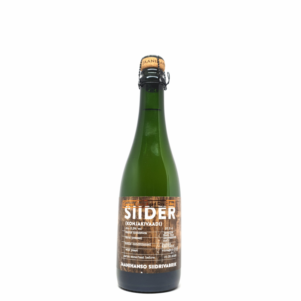 Jaanihanso Siider Konjakivaadi (Cognac Barrel Aged Cider) 0,375L