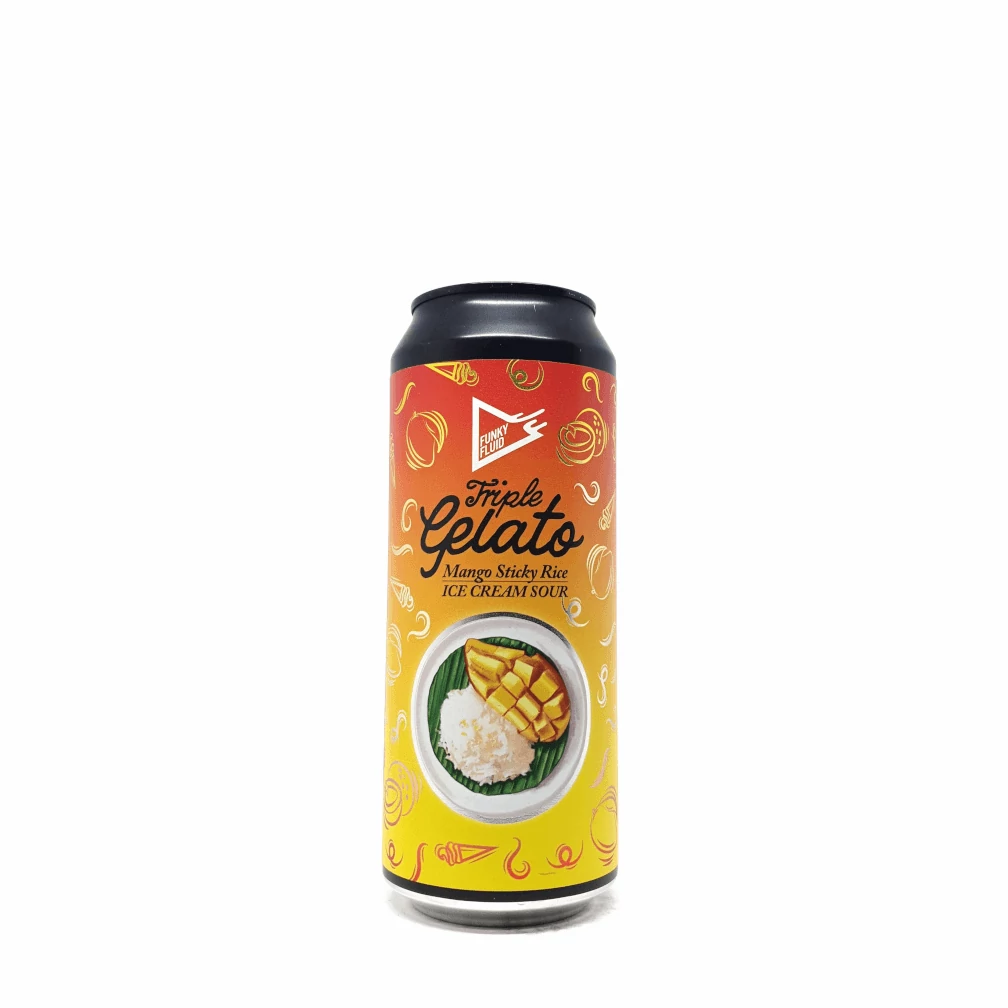 Funky Fluid Triple Gelato: Mango Sticky Rice 0,5L - Beerselection