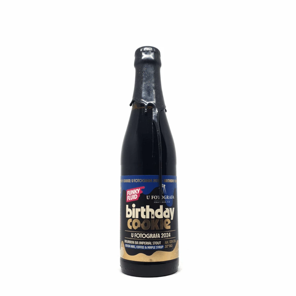 Funky Fluid Birthday Cookie: U Fotografa 2024 0,5L - Beerselection