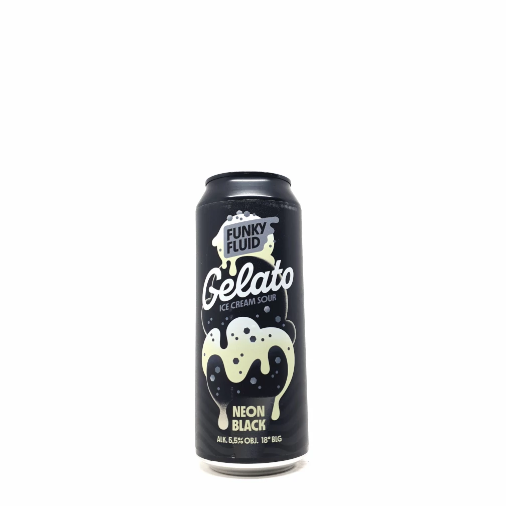 Funky Fluid Gelato: Neon Black 0,5L - Beerselection