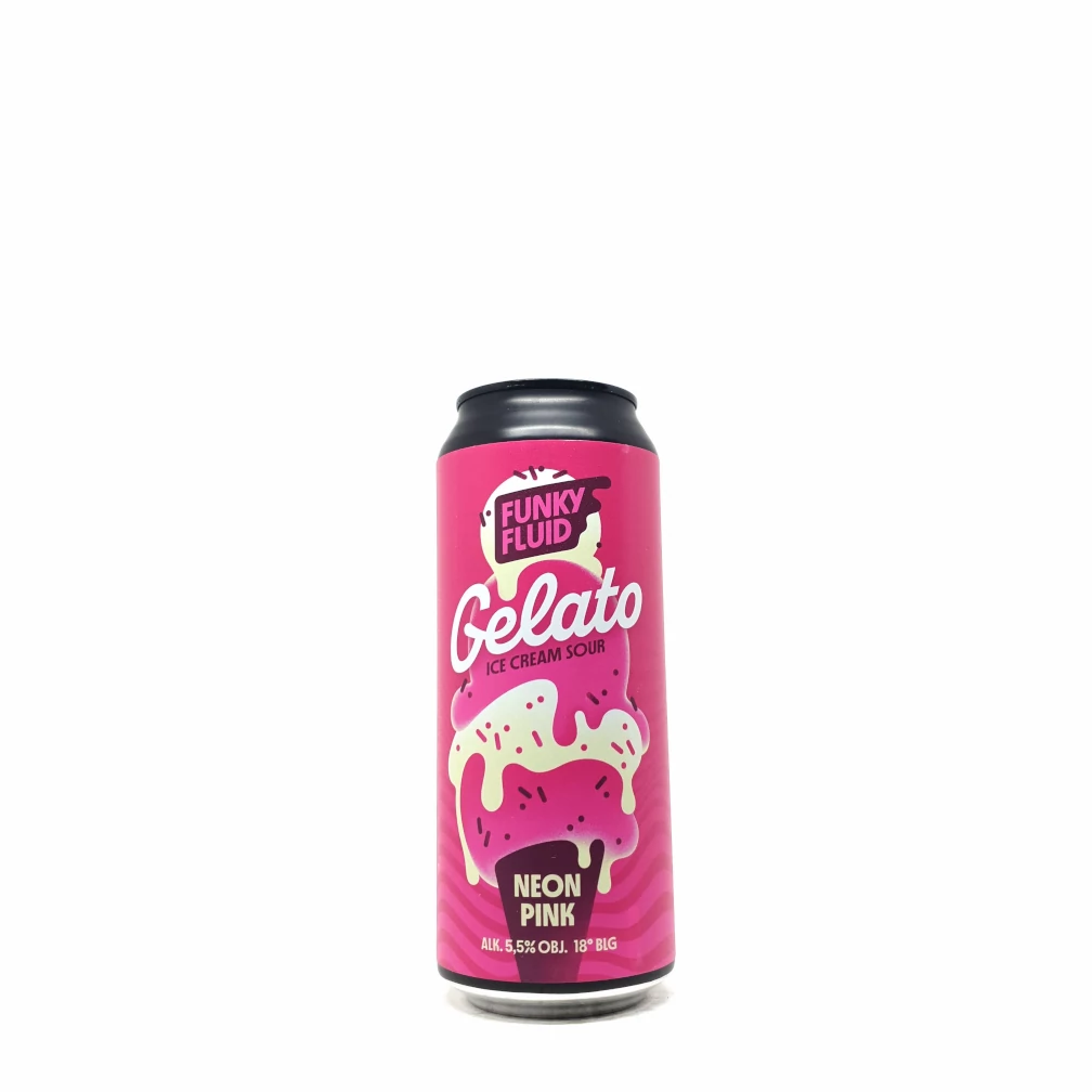 Funky Fluid Gelato: Neon Pink 0,5L - Beerselection