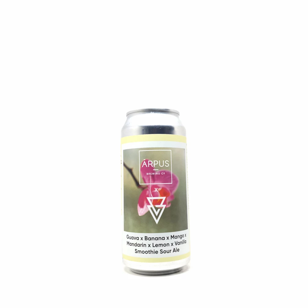 Arpus x Azvex Guava x Banana x Mango x Mandarin x Lemon x Vanilla Smoothie Sour Ale 0,44L