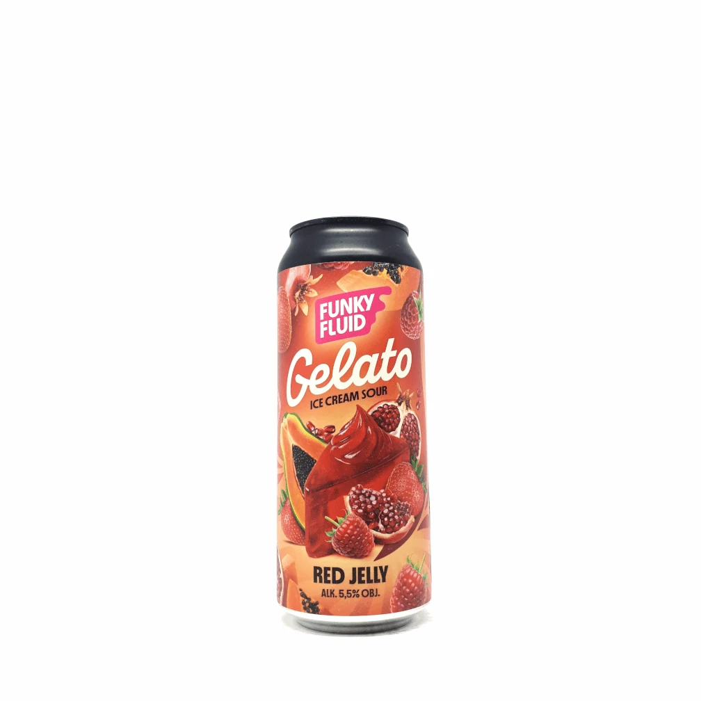 Funky Fluid Gelato: Red Jelly 0,5L Can