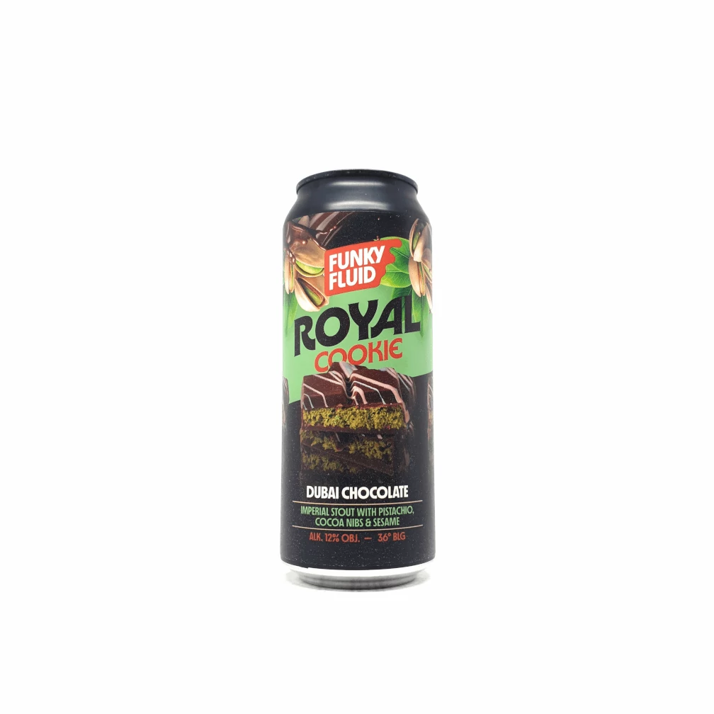 Funky Fluid Royal Cookie: Dubai Chocolate 0,5L