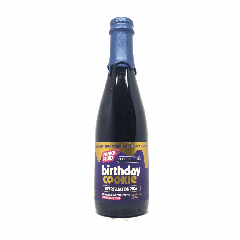 Funky Fluid Birthday Cookie: Beerselection 2026 0,33L