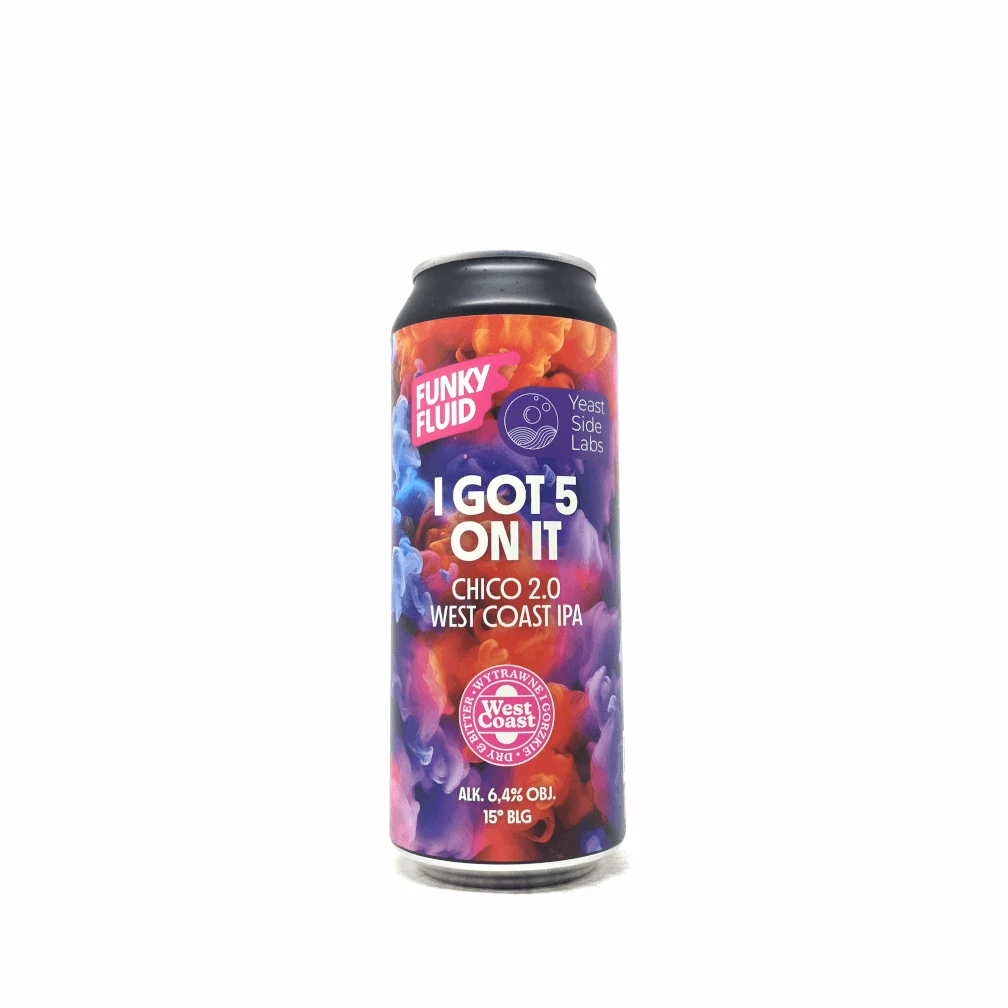 Funky Fluid I Got 5 On It West Coast IPA 0,5L