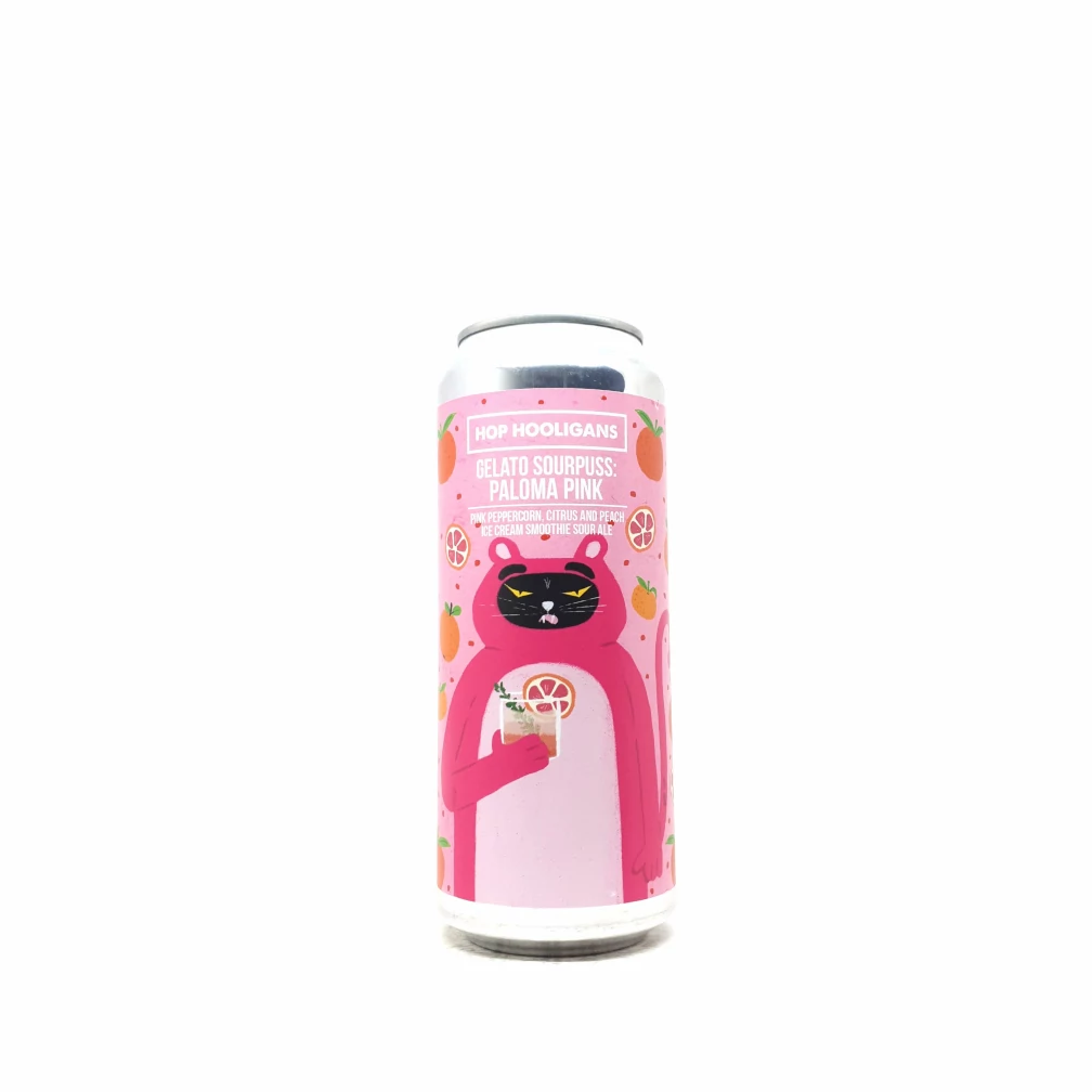 Hop Hooligans Gelato Sourpuss: Paloma Pink 0,5L 6%