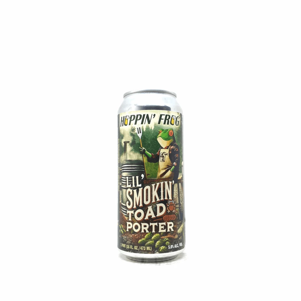 Hoppin' Frog Brewery Lil' Smokin Toad 0,473L 5%