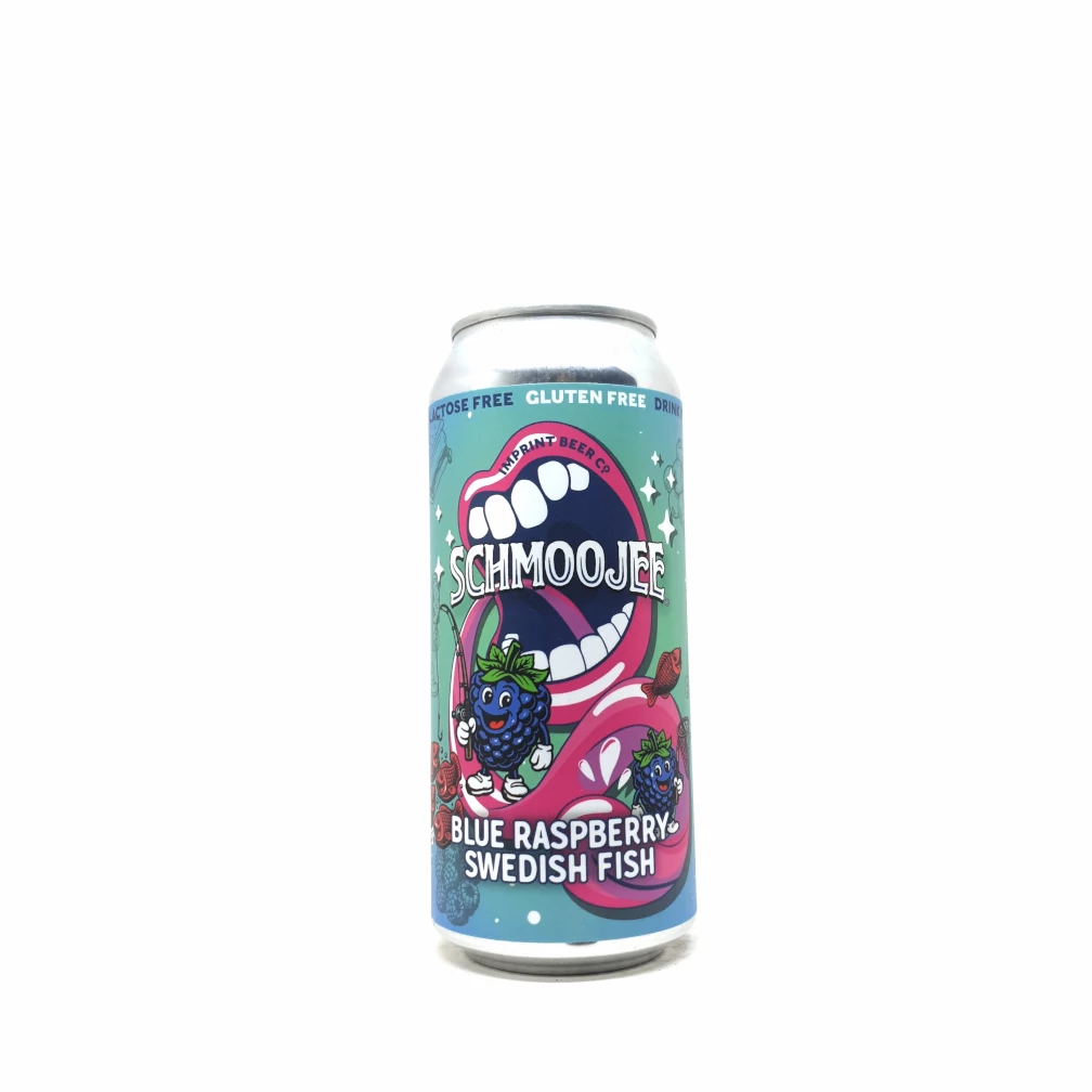 Imprint Beer Co. Schmoojee Blue Raspberry Swedish Fish 0,473L 6,5%
