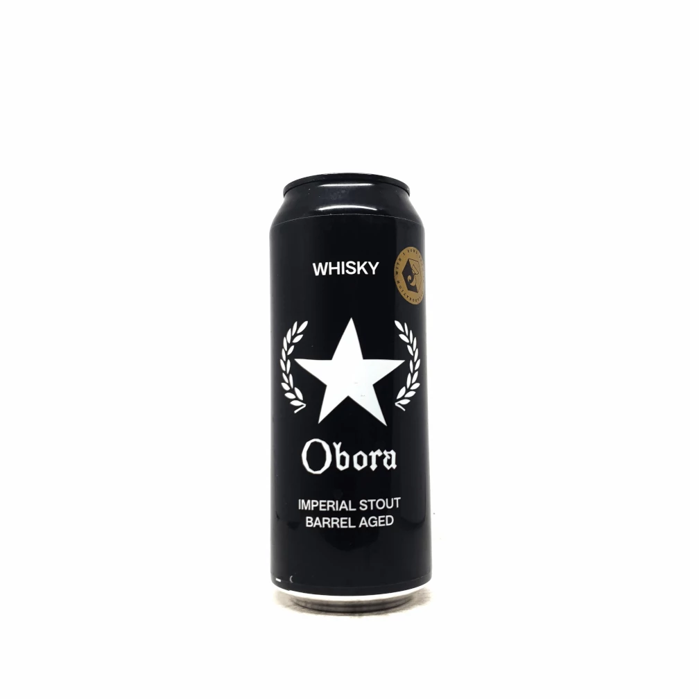 Pivovar Obora Imperial Stout - Oak Whiskey Barrel Aged 0,5L 11,2%