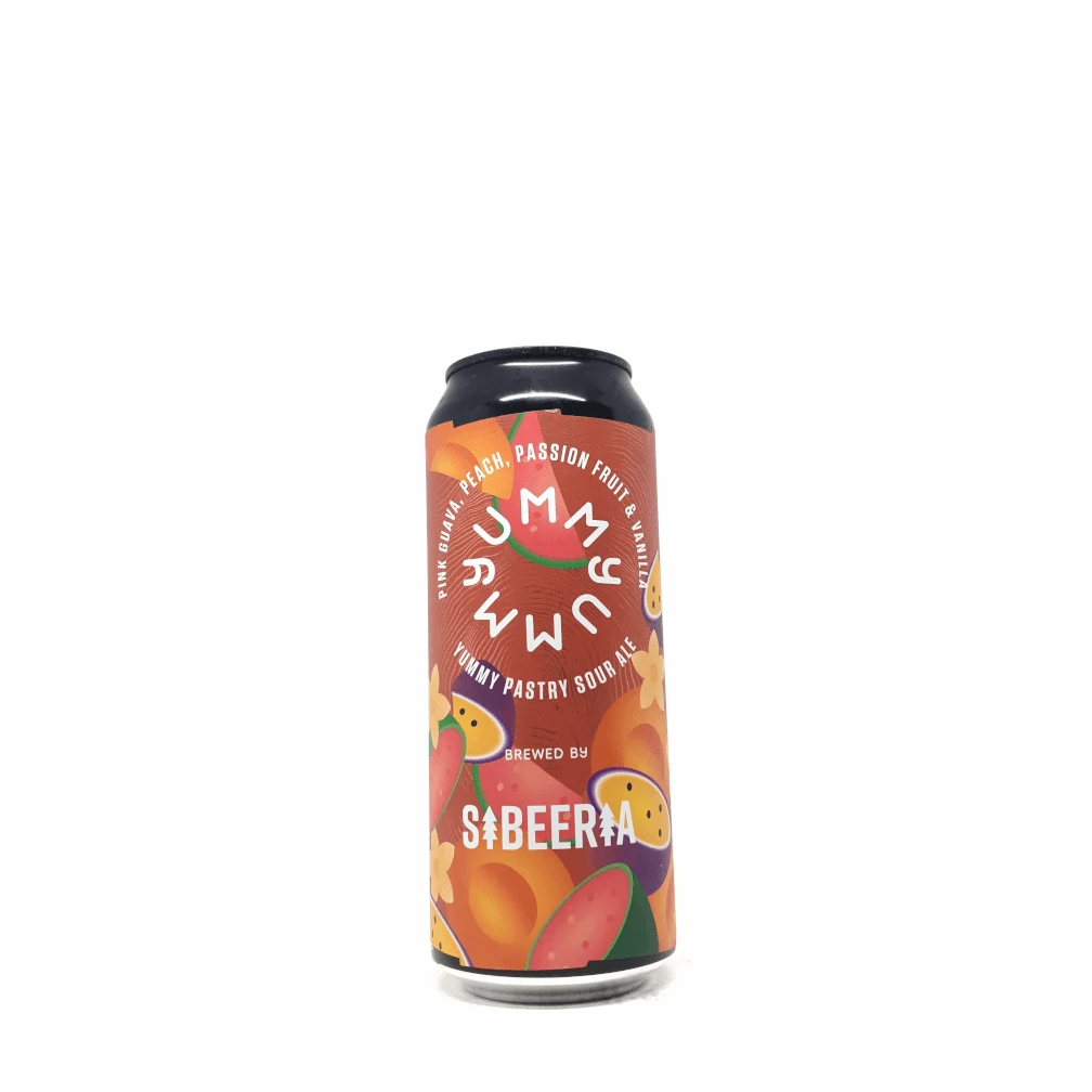 Sibeeria Yummy Pink Guava, Peach, Passion Fruit & Vanilla 0,5L