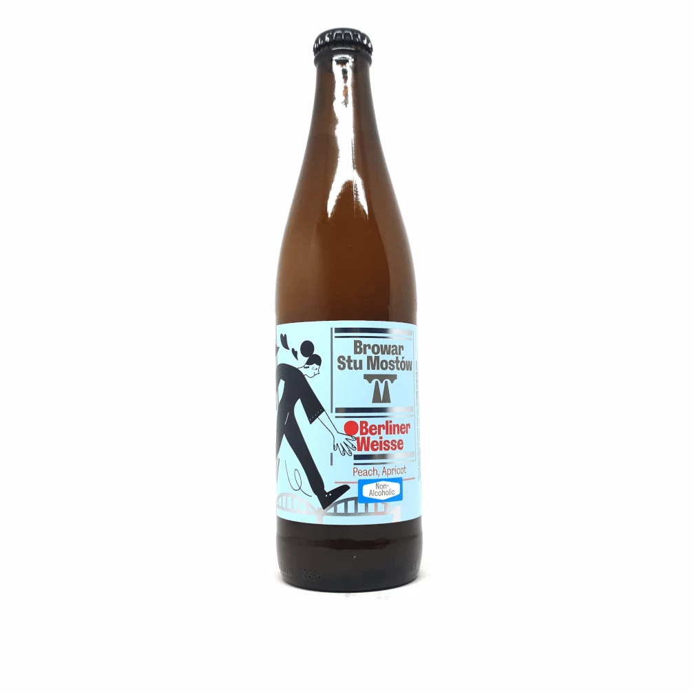 Stu Mostow Non Alcoholic Berliner Weisse Peach and Apricot 0,5L