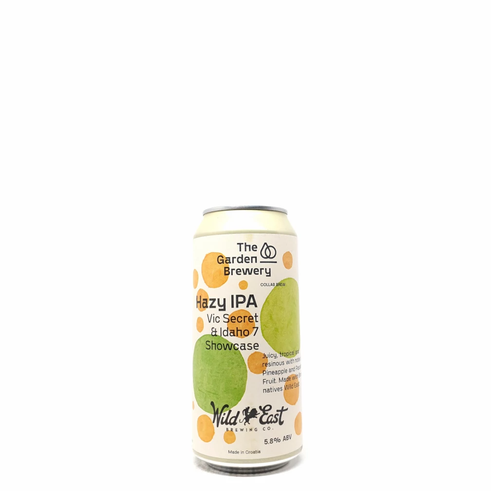 The Garden Brewery Hazy IPA Vic Secret and Idaho 7 0,44L - Beerselection