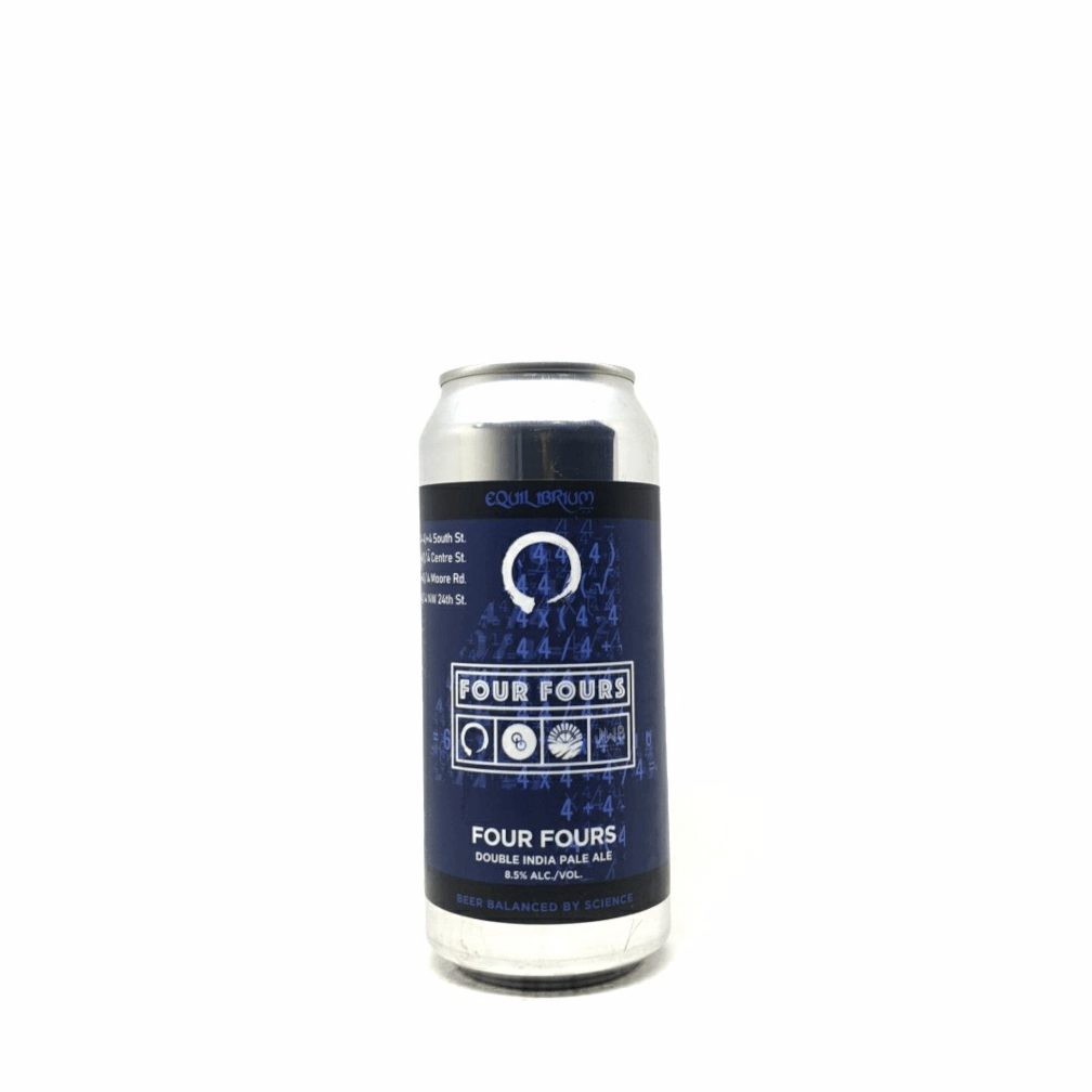 Equilibrium Brewery & J. Wakefield Brewing & Vitamin Sea Brewing & Other Half Brewing Co. Four Fours 0,473L