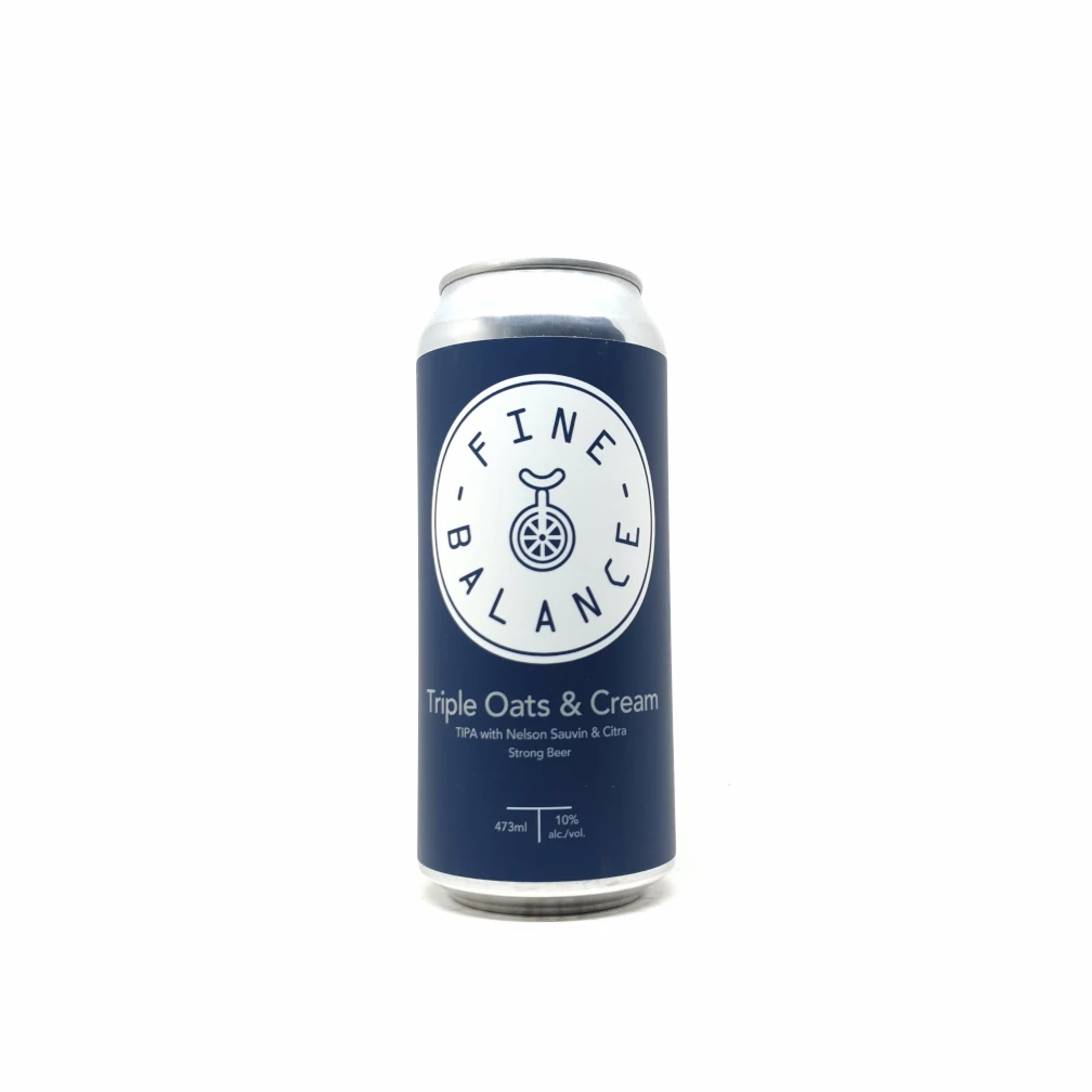 Fine Balance Brewing Triple Oats & Cream (Nelson Sauvin & Citra) 0,473L - Beerselection