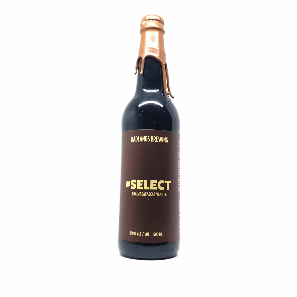 Badlands Brewing Company Stout #SELECT (BBA Madagascar Vanilla) 0,5L - Beerselection