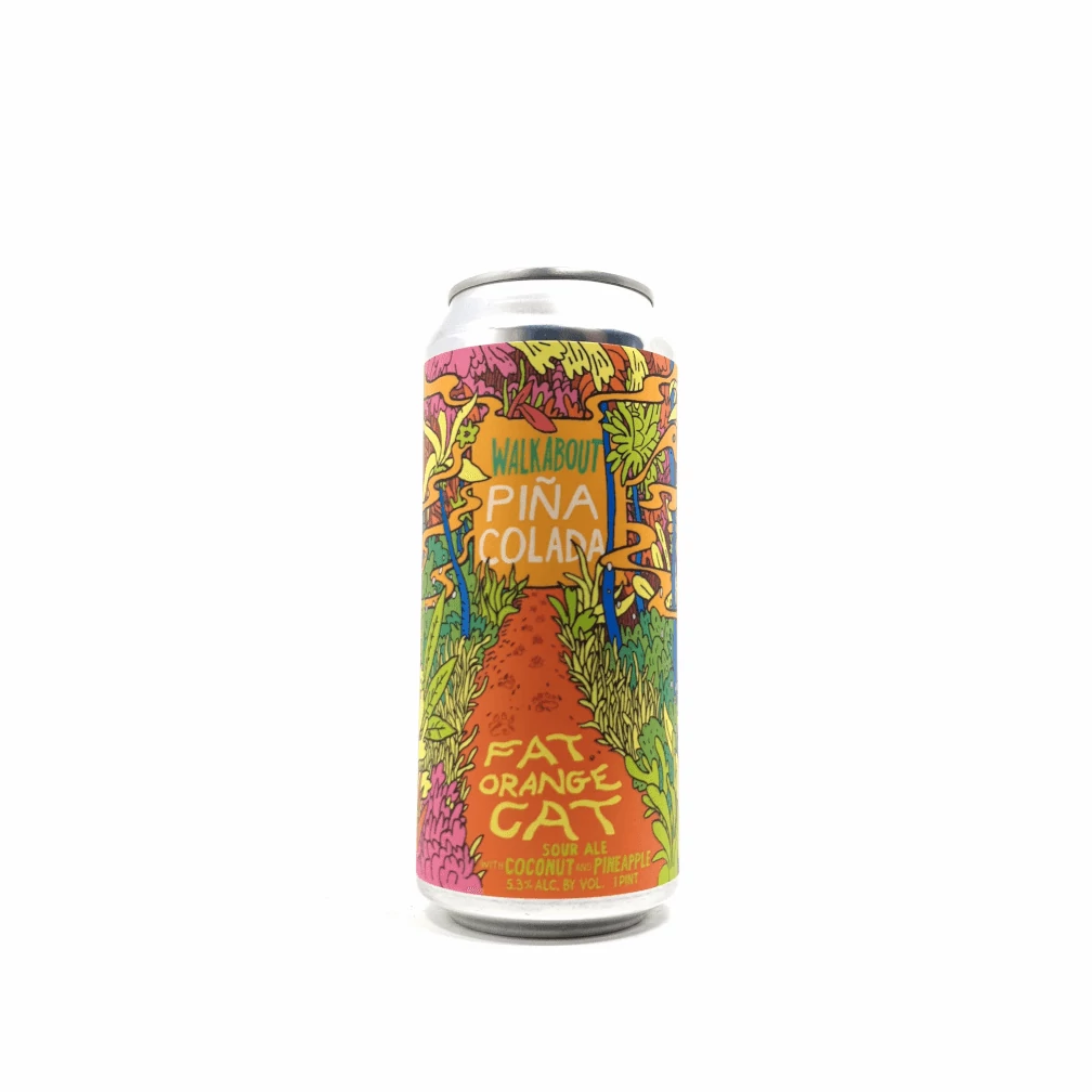 Fat Orange Cat Brew Co. Walkabout Piña Colada 0,473L - Beerselection