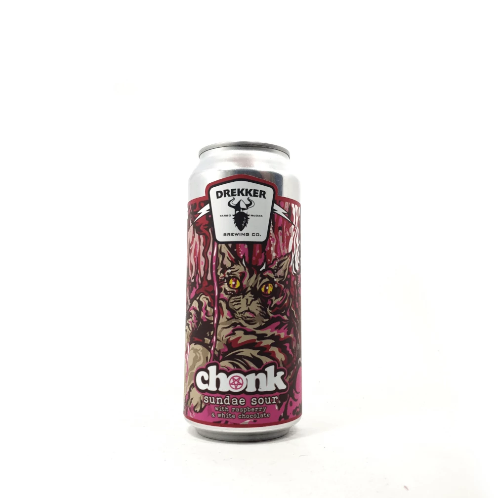 Drekker Brewing Company CHONK: Raspberry & White Chocolate 0,473L - Beerselection