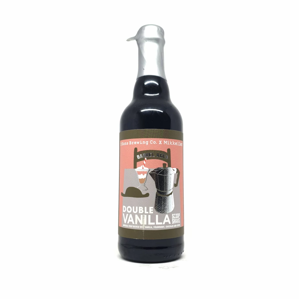 3 Sons Brewing Co. & Mikkeller Barrel Aged Double Vanilla Scoop Shake 0,5L