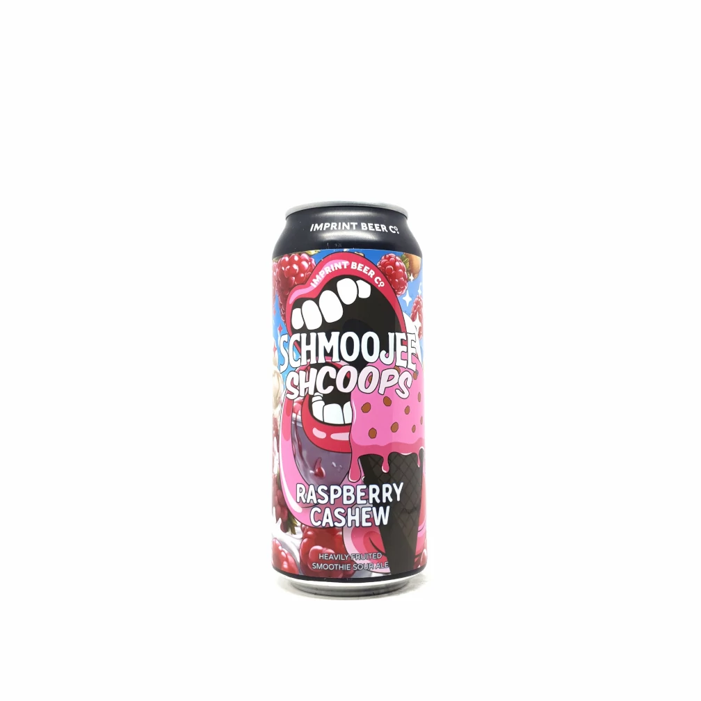 Imprint Schmoojee Shcoops Raspberry Cashew Ice Cream 0,473L - Beerselection