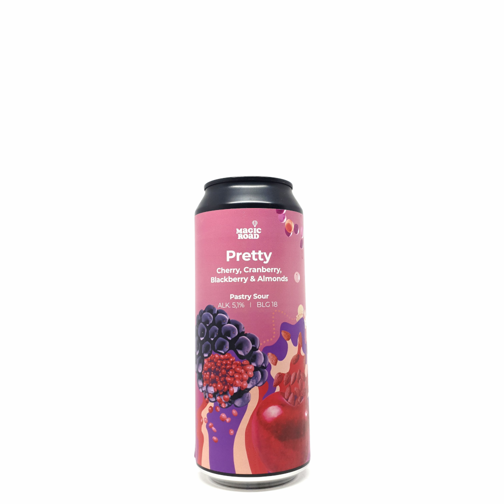 Magic Road Pretty - Cherry, Cranberry, Blackberry & Almonds 0,5L - Beerselection