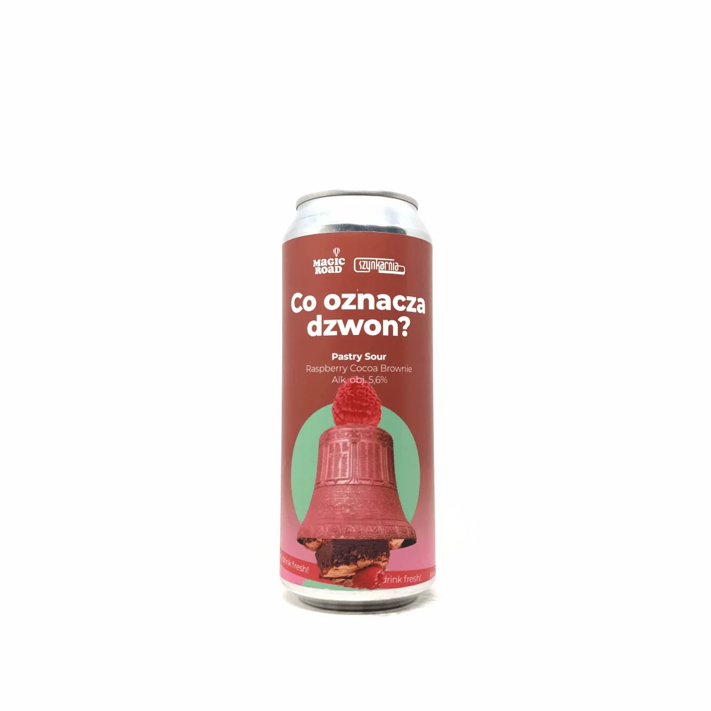 Magic Road Co oznacza dzwon? Raspberry Cocoa Brownie 0,5L - Beerselection