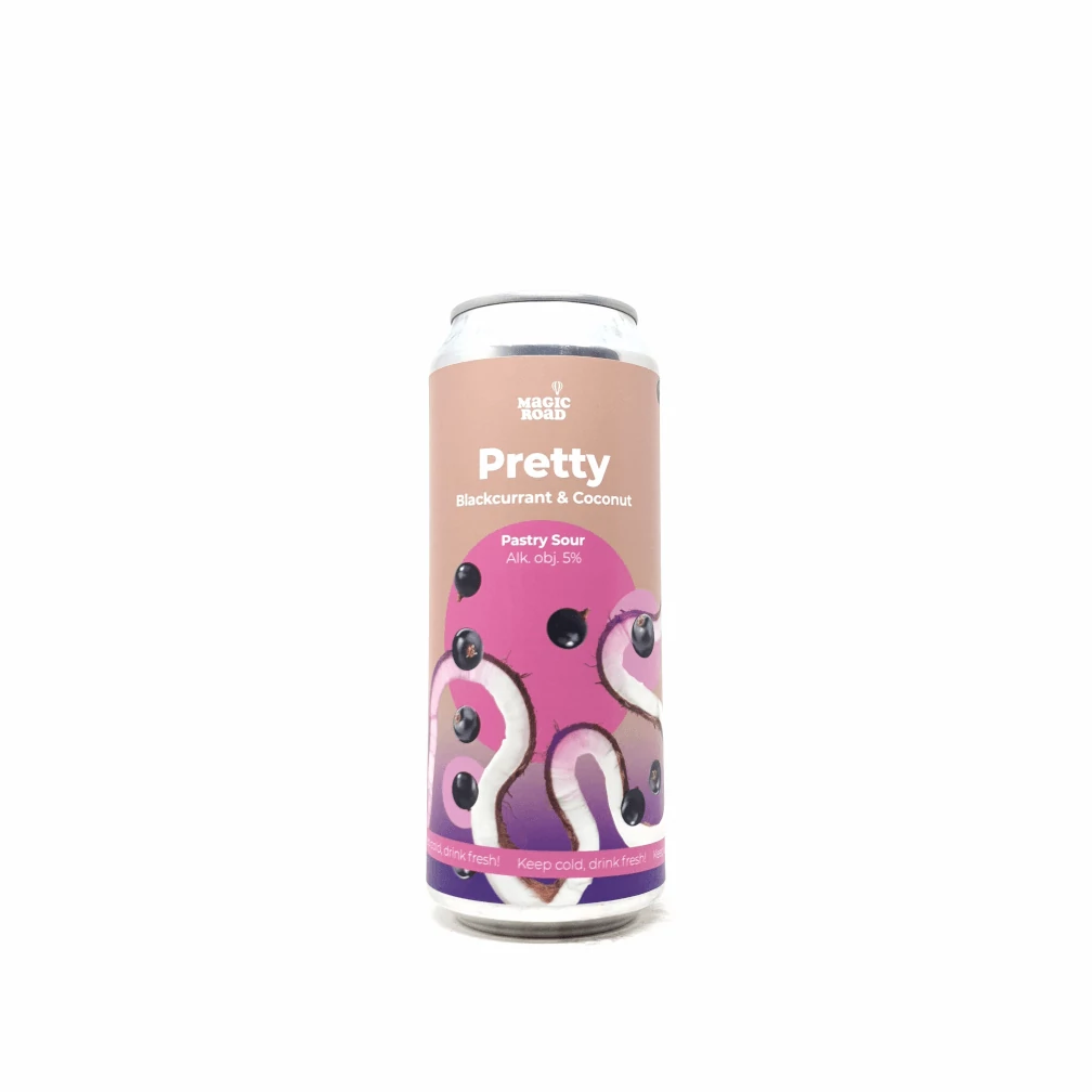 Magic Road Pretty - Blackcurrant & Coconut 0,5L