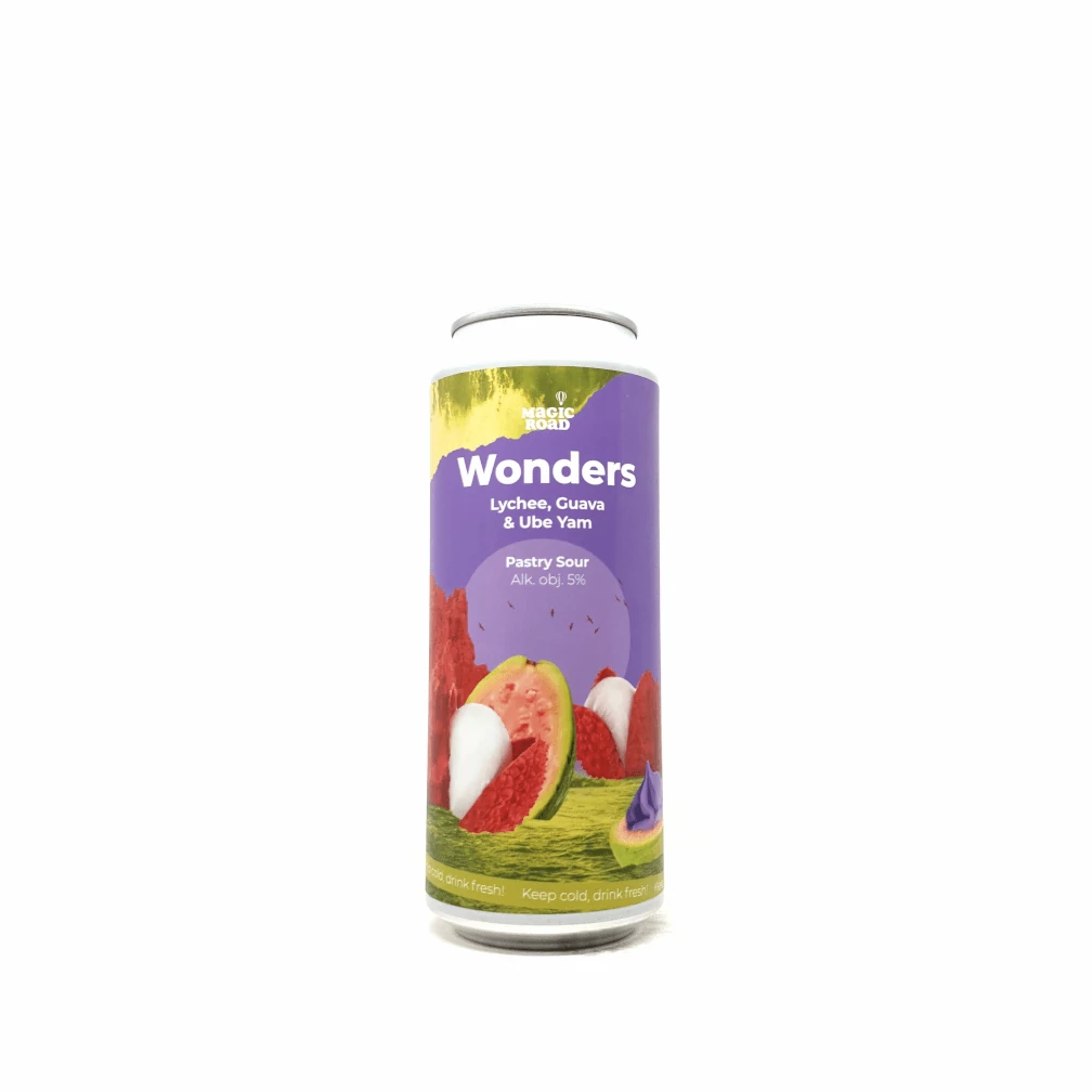 Magic Road Wonders - Lychee, Guava, Coconut Milk & Ube Yam 0,5L - Beerselection