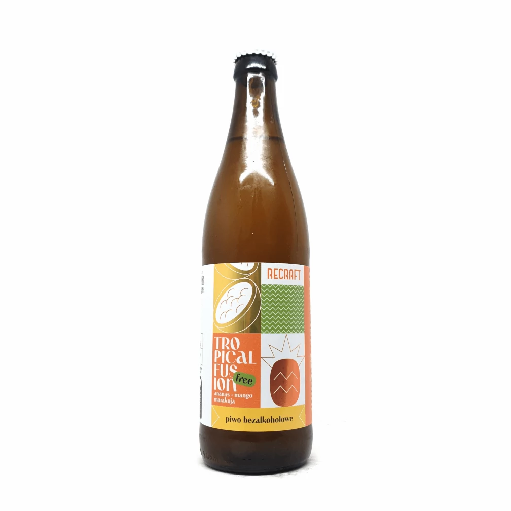 Recraft TROPICAL FUSION Non-alcoholic IPA 0,5L - Beerselection