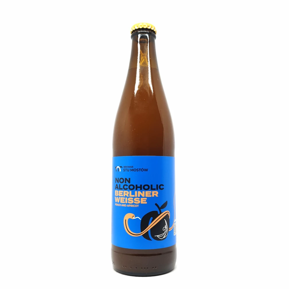 Stu Mostow Non Alcoholic Berliner Weisse Peach And Apricot 0,5L - Beerselection