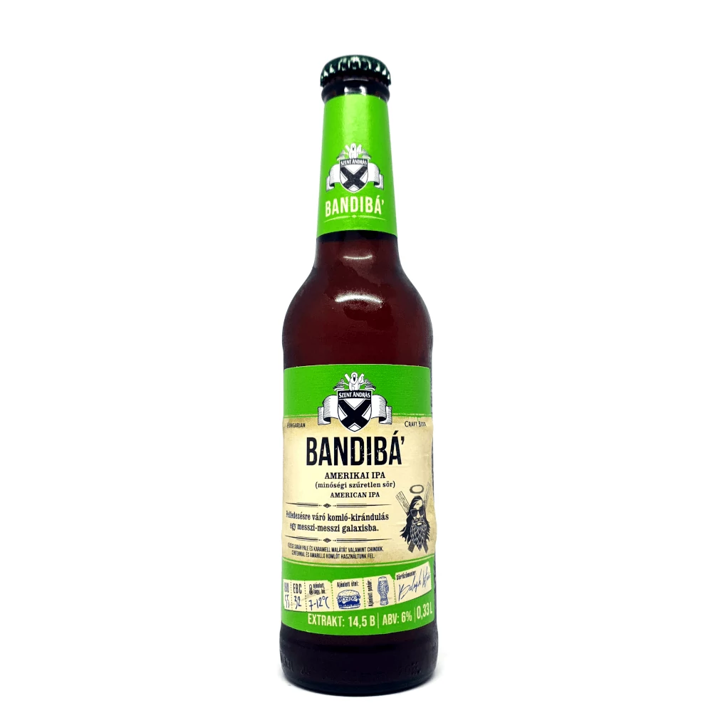 Szent András Sörfőzde Bandibá 0,33L - Beerselection