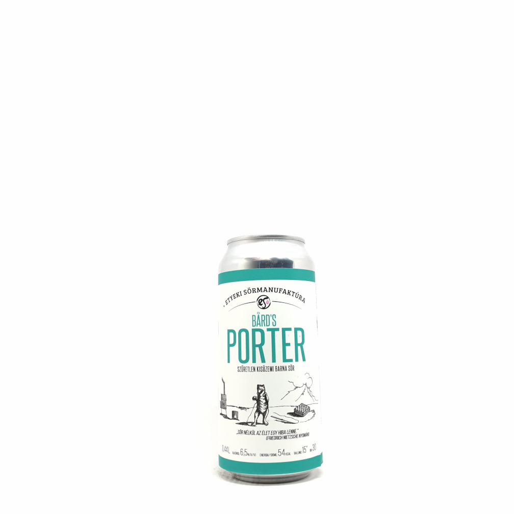 Etyeki Bard's Porter 2023 0,44L