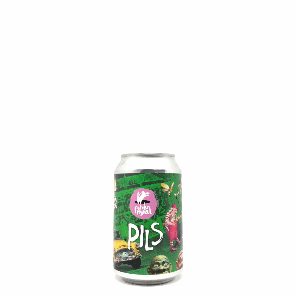 Fehér Nyúl Pils 0,33L Can - Beerselection