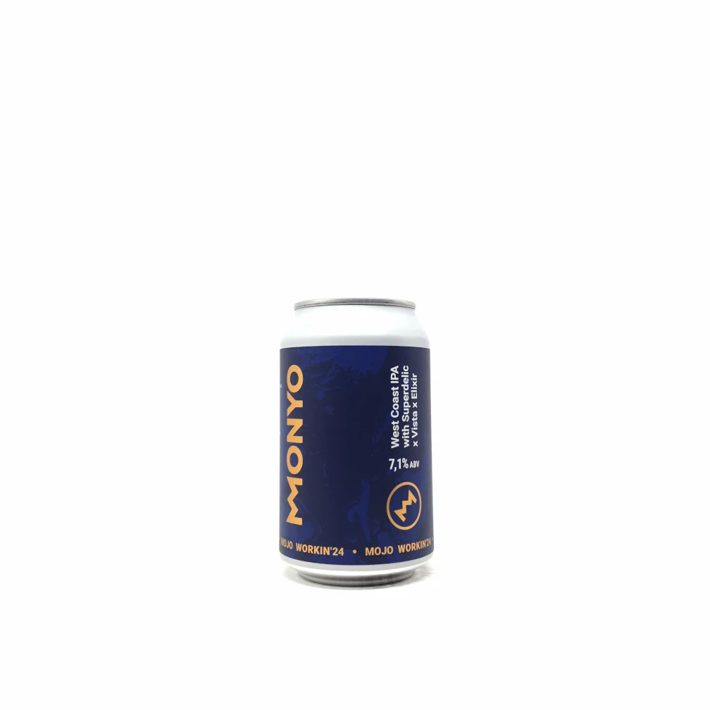 Monyo MOJO Workin24 West Coast IPA 0,33L - Beerselection