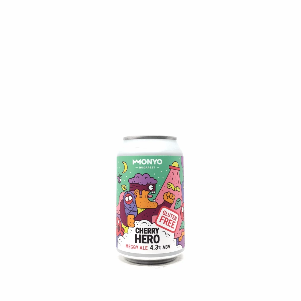 Monyo GF Cherry Hero 0,33l - Beerselection