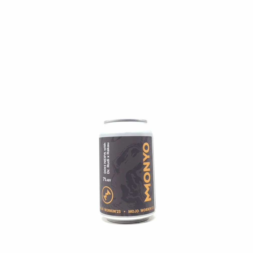 Monyo MOJO Workin'25 NEIPA Rakau x Dr. Rudi 0,33l can