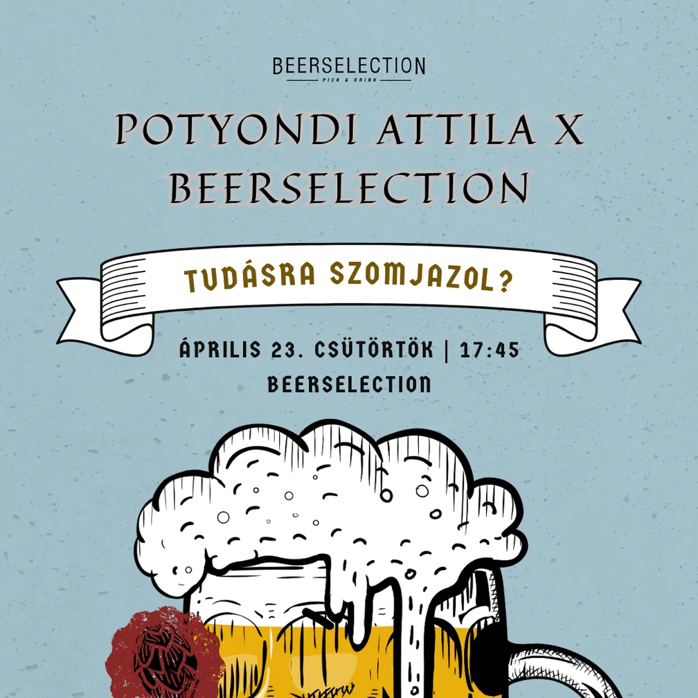 Potyondi x BS kóstoló belépőjegy #10   2026.04.23.