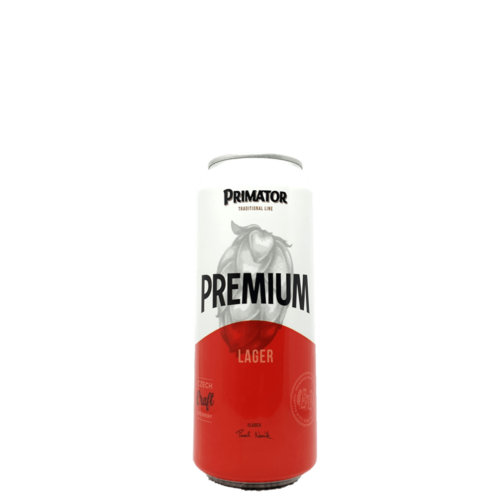 Primator Premium Lager 0,5L Dobozos