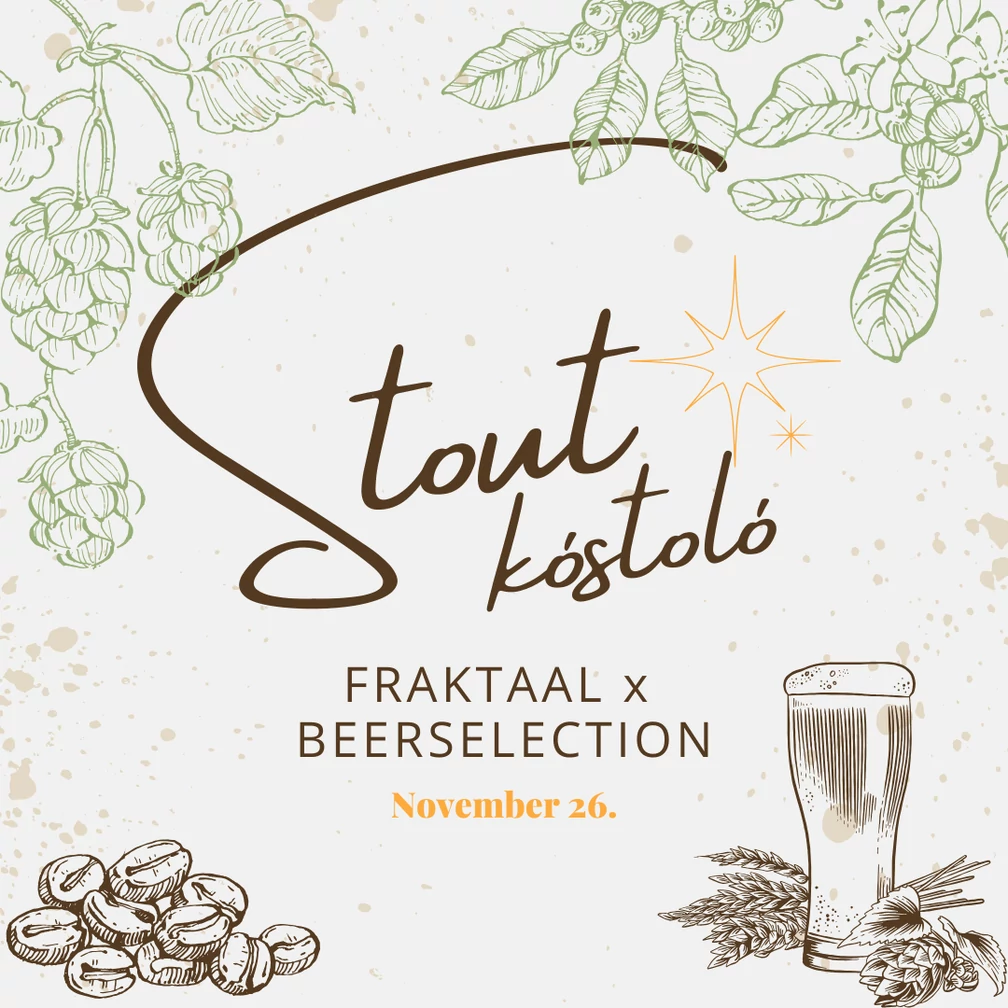 Fraktaal x BS Stout kóstoló jegy