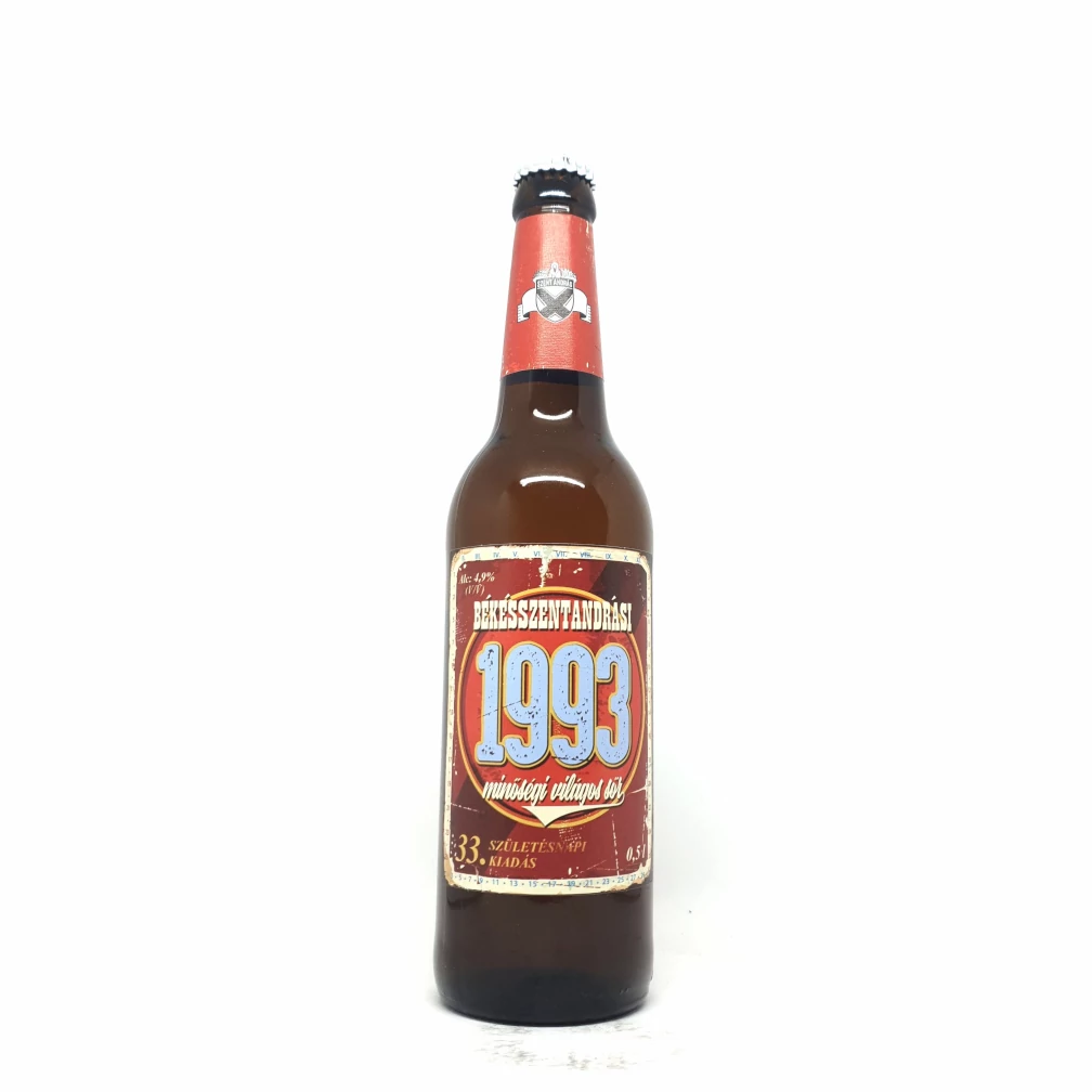 Szent András Sörfőzde 1993 Születésnapi kiadás 0,5L