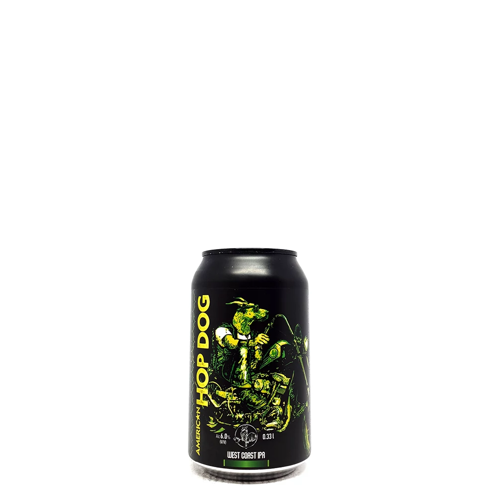 Vaskakas American Hop Dog dobozos 0,33L