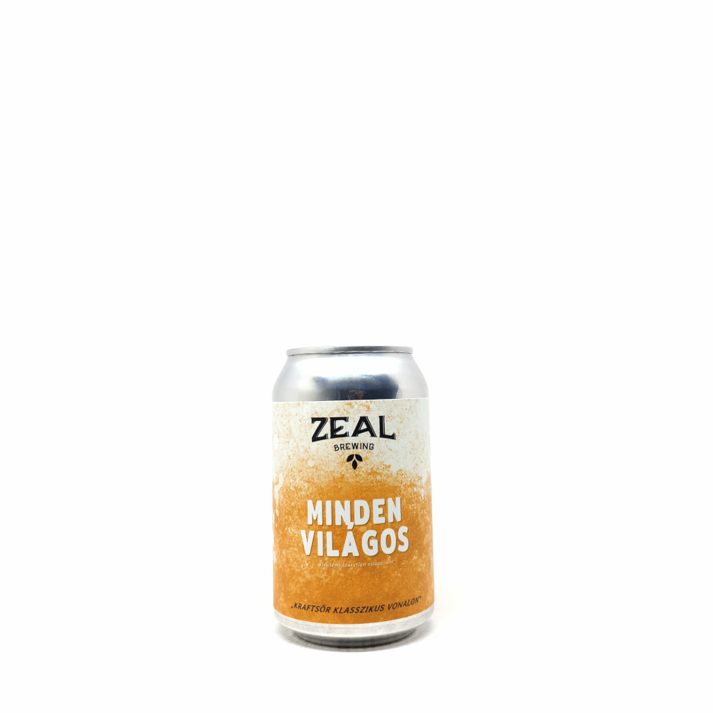 Zeal Brewing Minden Világos 0,33L