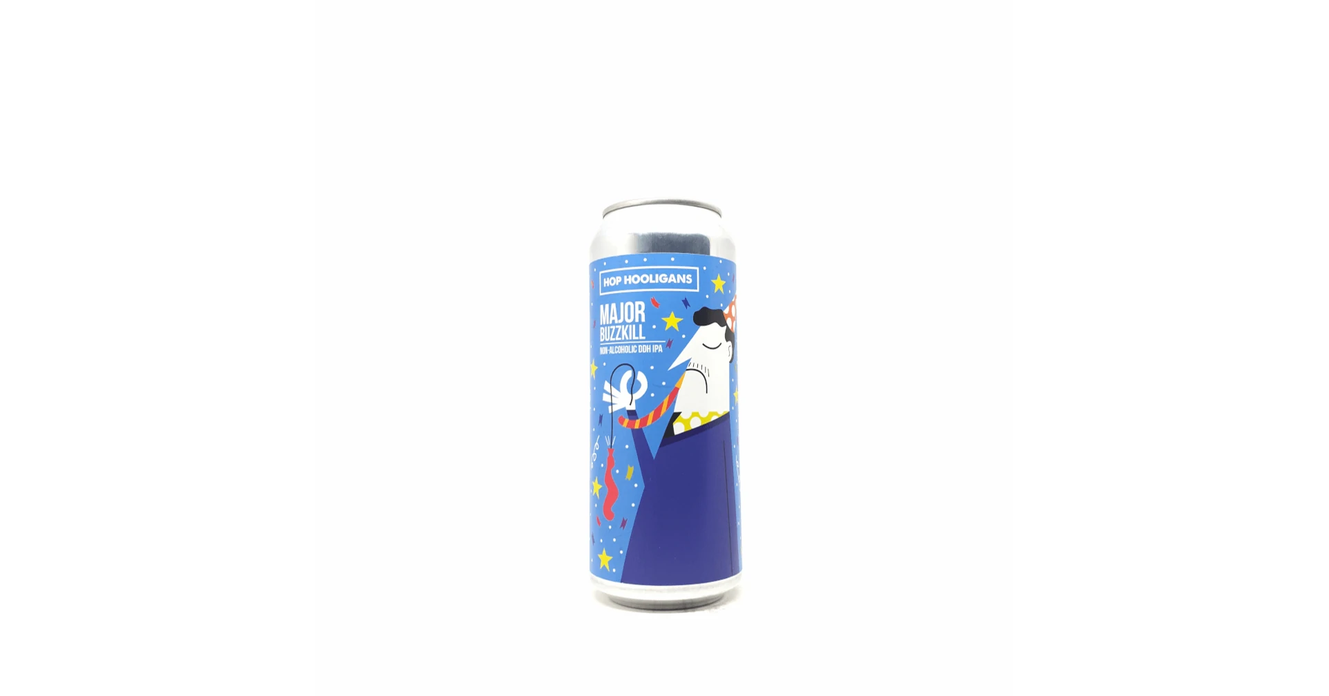 Hop Hooligans Fara Alcool Major Buzzkill 0,5L - India Pale Ale (IPA ...