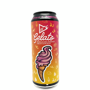 Funky Fluid Gelato: Pink Guava, Passionfruit & Peach 0,5L - Beerselection