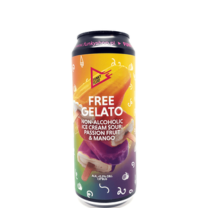Funky Fluid Free Gelato: Passion Fruit & Mango 0,5L