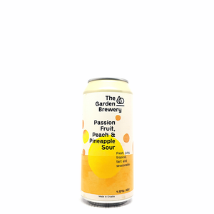 The Garden Brewery Passion Fruit, Peach & Pineapple Sour 0,44L