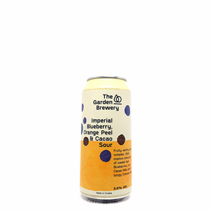 The Garden Brewery Imperial Blueberry, Orange Peel & Cacao Sour 0,44L - Beerselection